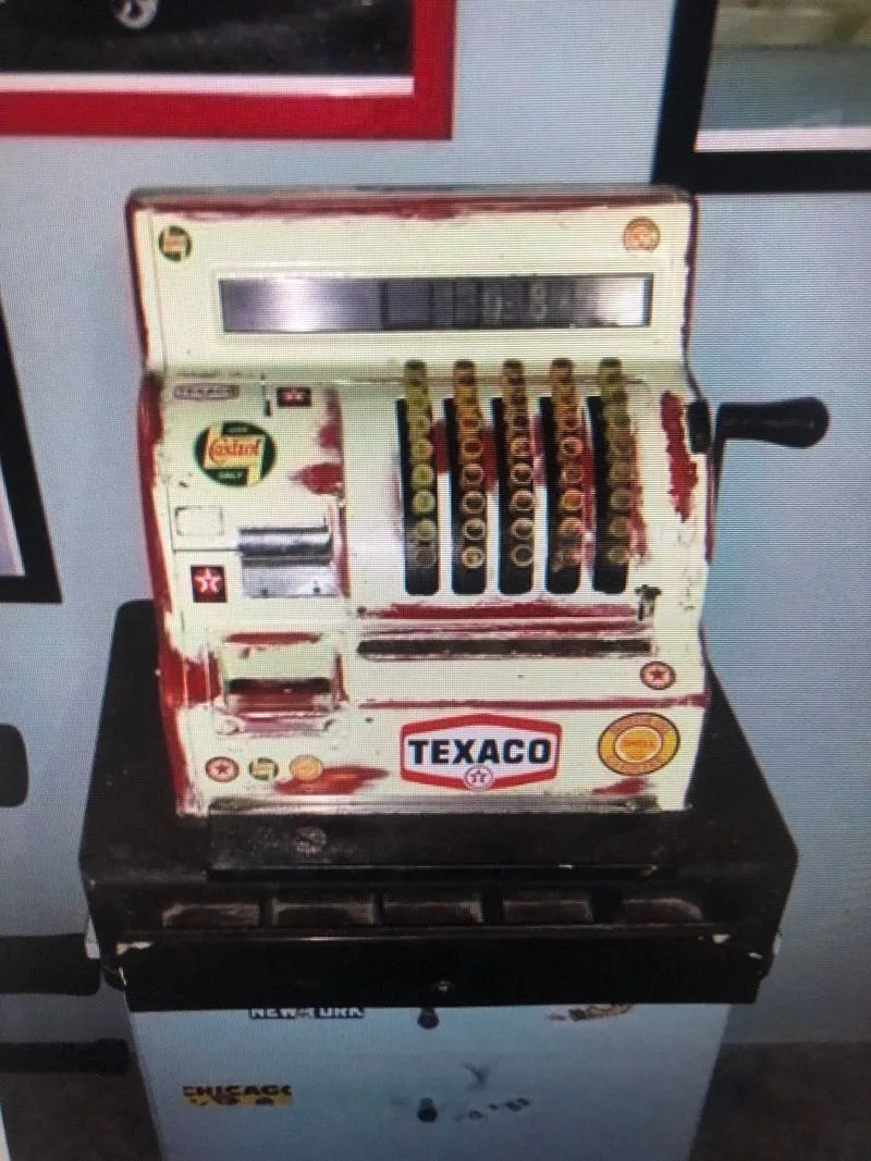 Caja registradora tuneada mundo del motor texaco