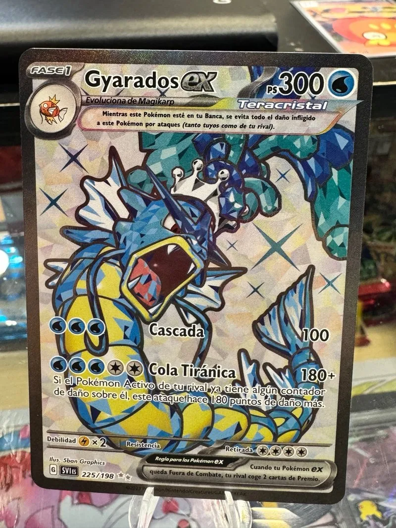Carta Pokémon Gyarados ex 225/198 🇪🇸
