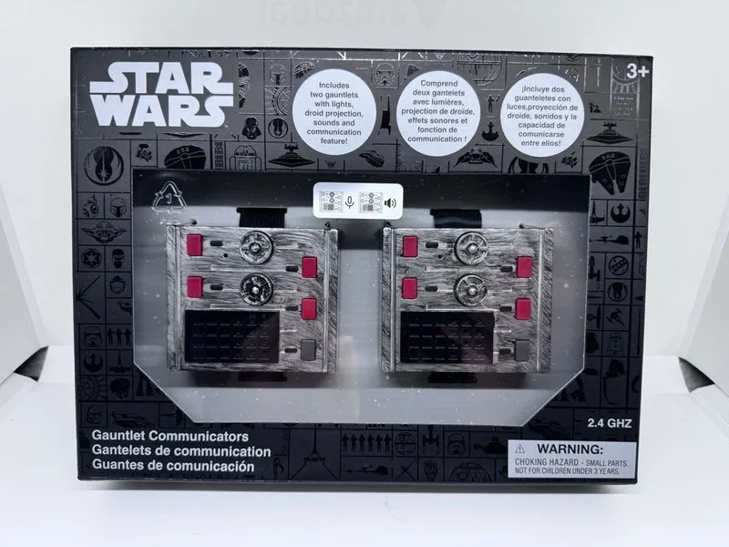 Star Wars comunicadores guanteletes Disney