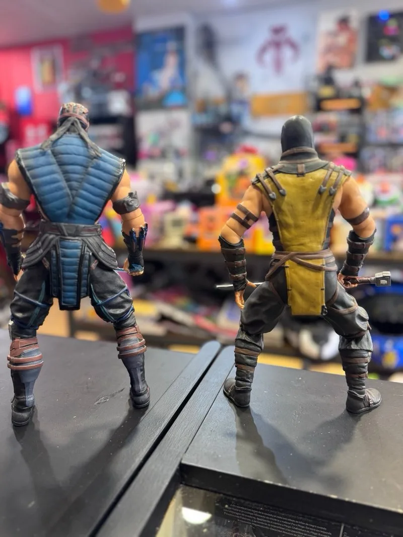 Lote Figuras Mortal Kombat Sub-Zero y Scorpion