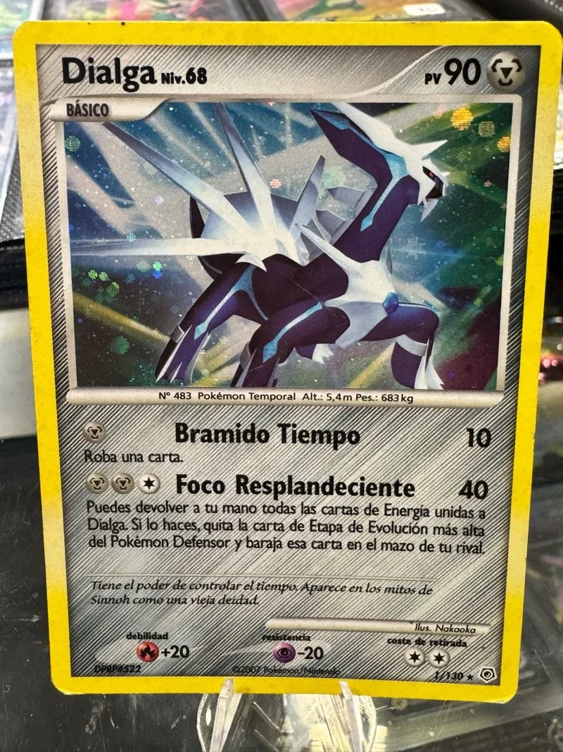 Carta Pokémon Dialga Niv.68 - 1/130