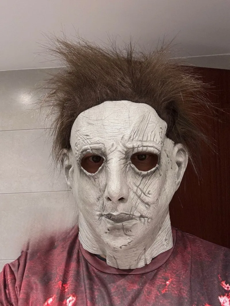 Máscara Michael Myers Látex con Pelo
