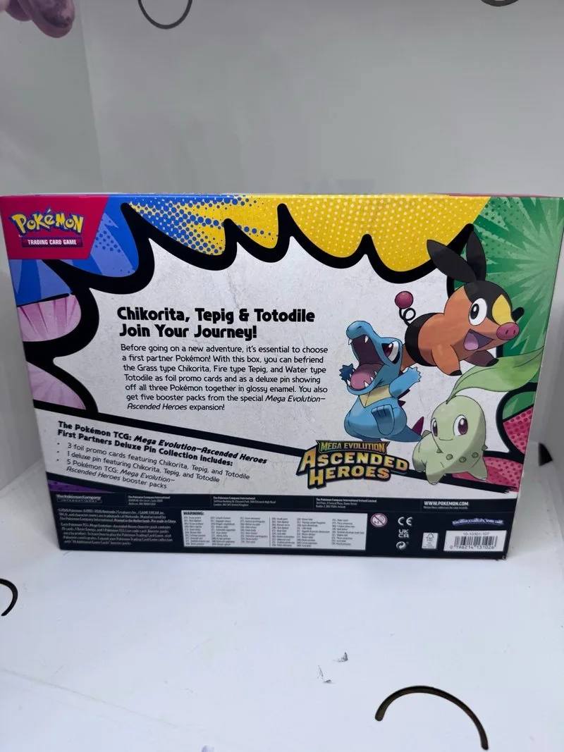 Pokémon Mega Evolution Ascended Heroes Deluxe Pin