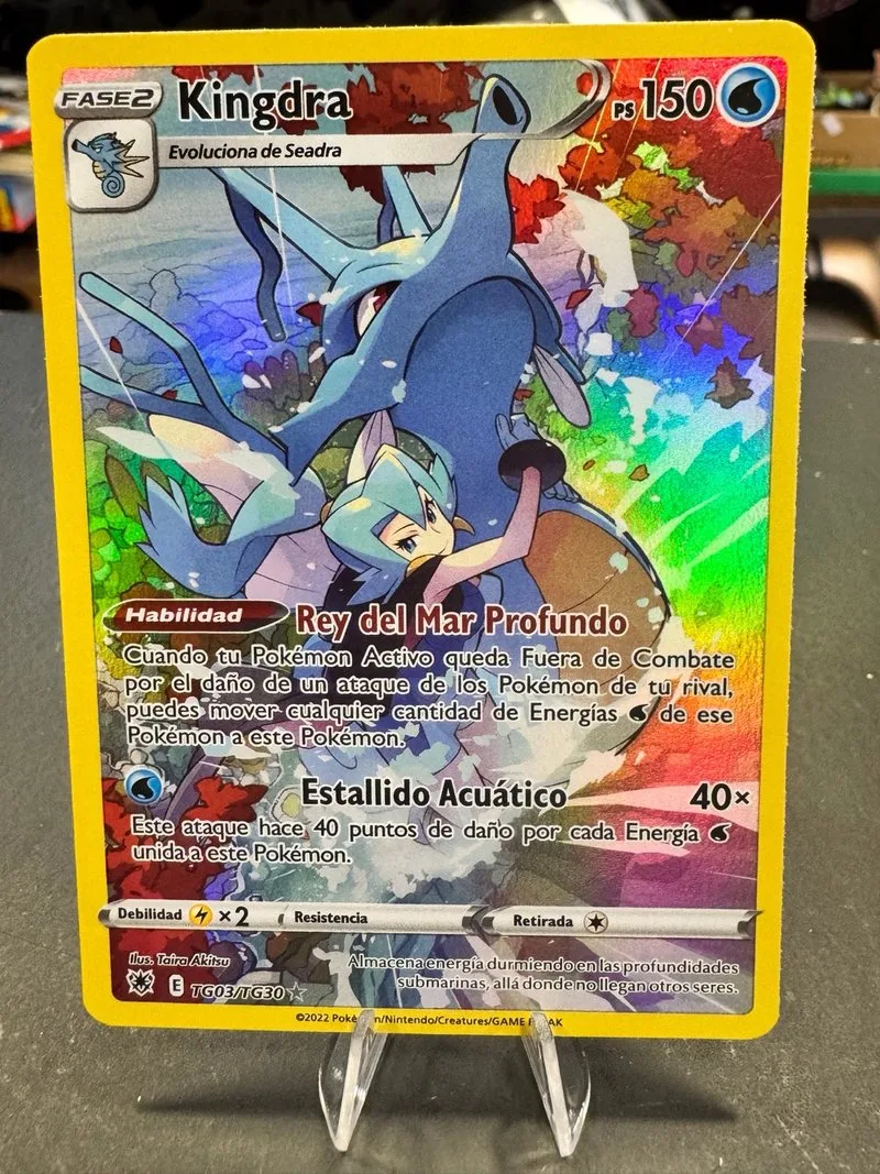 Kingdra TG03/TG30 Pokémon Carta Español