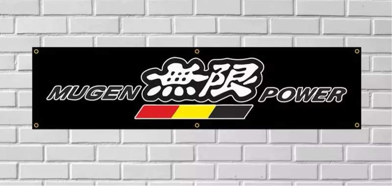 Bandera Banner Mugen Power de 180x45
