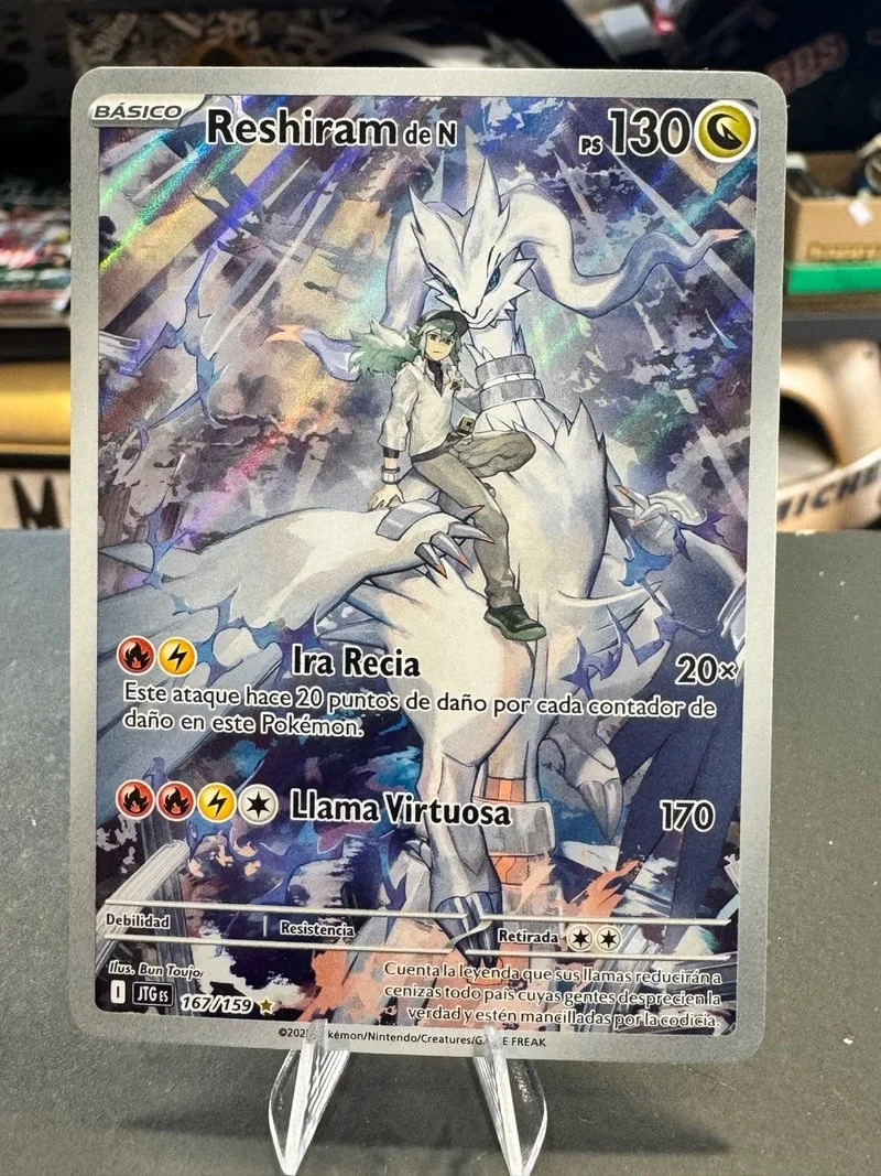 Reshiram de N 167/159 Pokémon Esp
