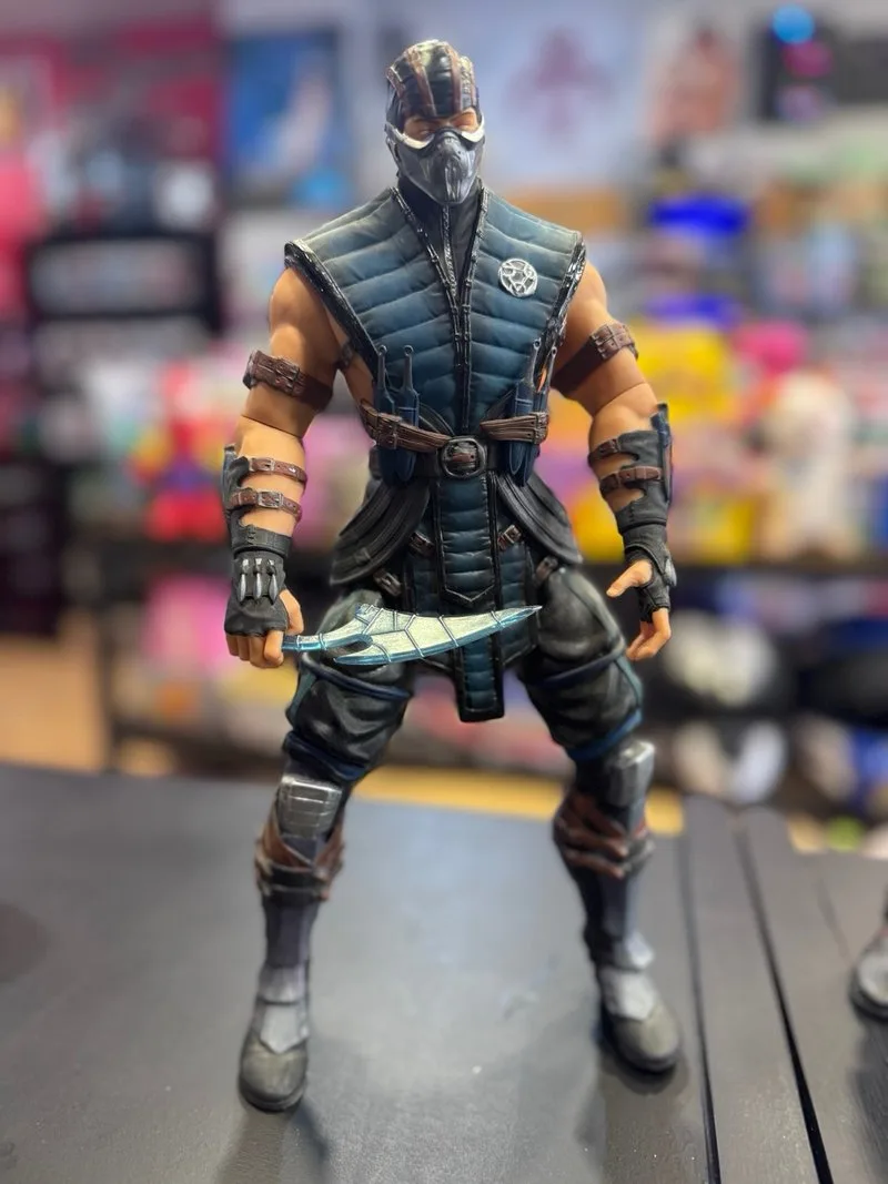 Lote Figuras Mortal Kombat Sub-Zero y Scorpion