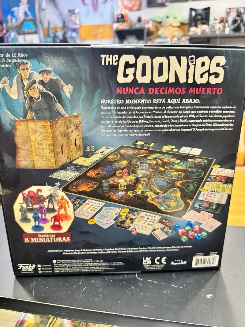 Juego de Mesa Los Goonies: Nunca Decimos Muerto