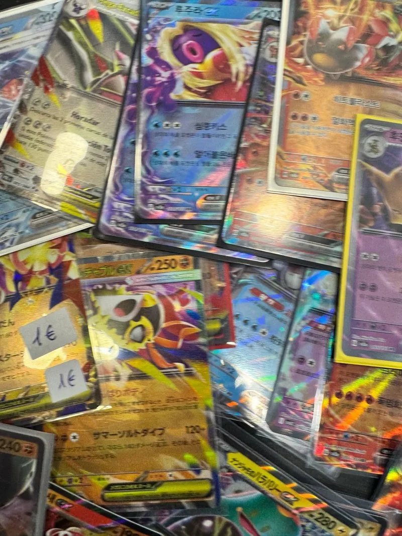Lote 100 Cartas Pokémon EX Variadas