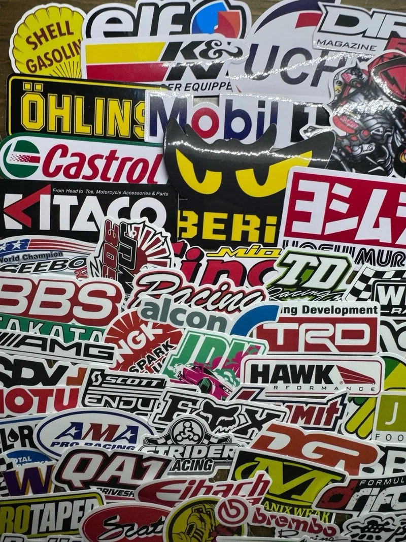 122 Pegatinas Racing Coches y Motos