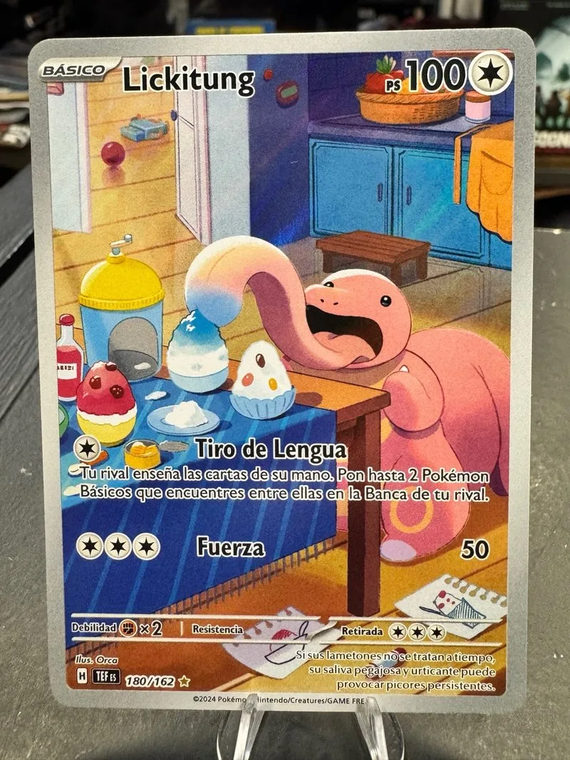 Lickitung 180/162 Pokemon 🇪🇸
