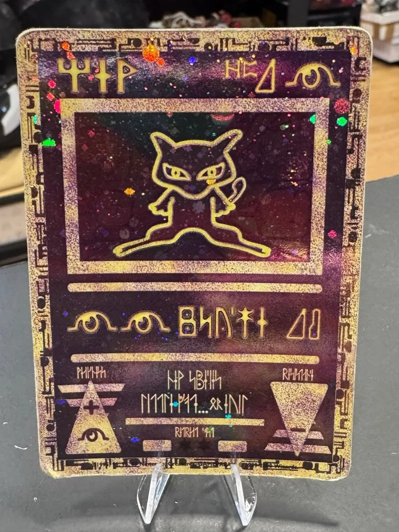 Mew Carta Promo Ingles Antigua Pokemon Esp