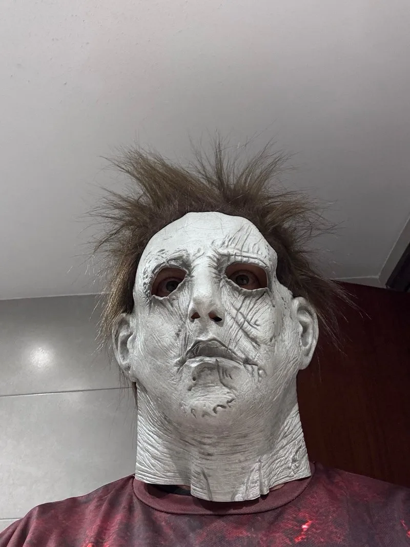 Máscara Michael Myers Látex con Pelo