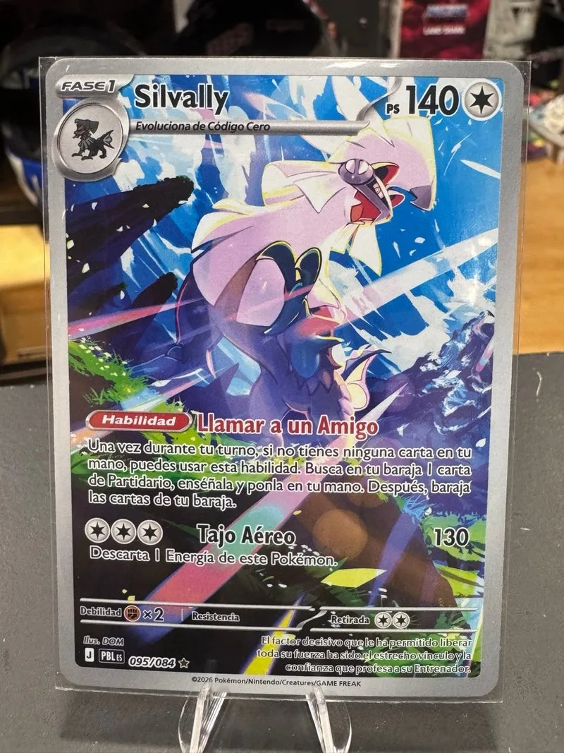 Carta Pokémon TCG Silvally 95/84 full art