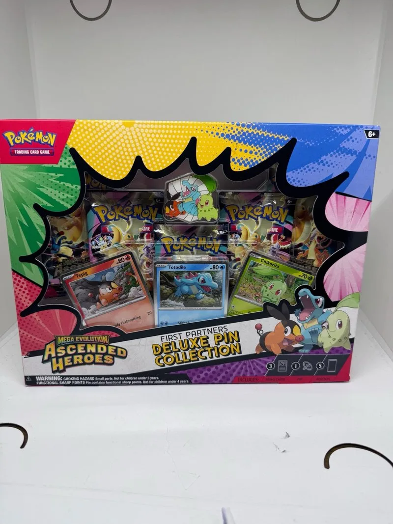 Pokémon Mega Evolution Ascended Heroes Deluxe Pin