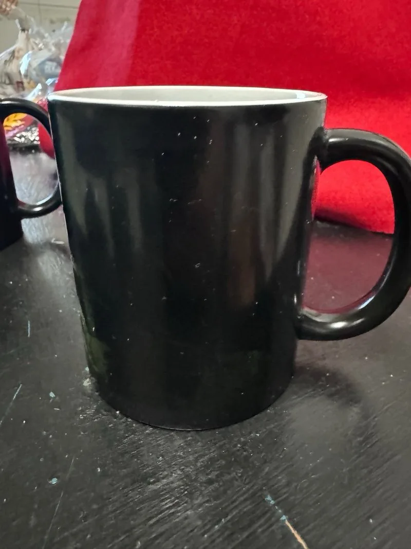 Taza magica Star Wars imagen visible con calor