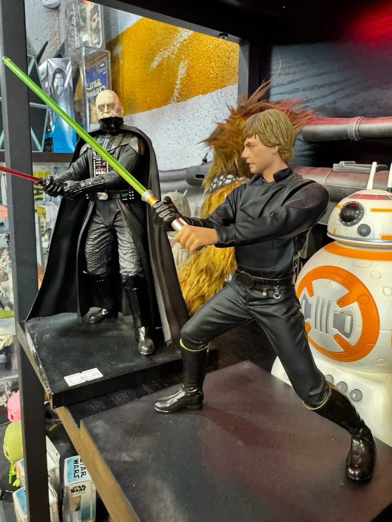 Figuras Kotobukiya Star Wars Luke y Darth Vader