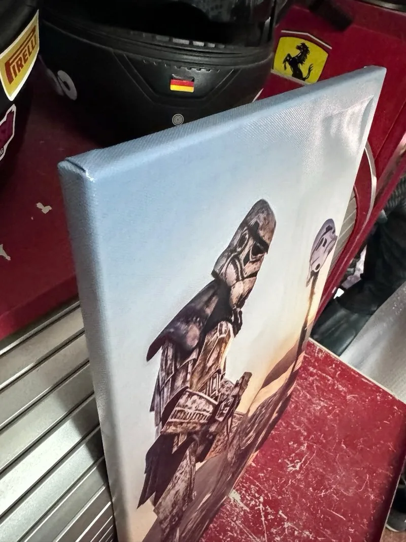 Star Wars Lienzo Canvas Sand Stormtrooper