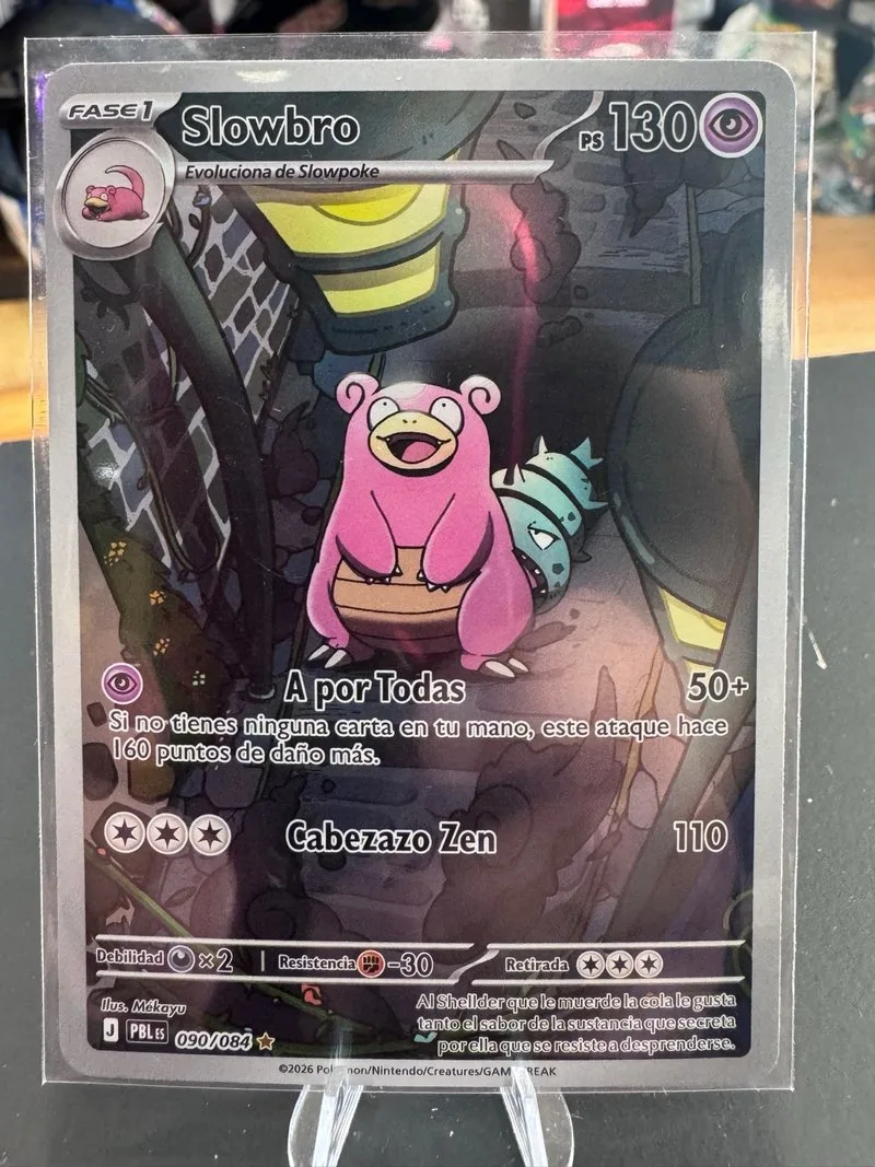 Slowbro 090/084 Pitch Black Pokémon Esp