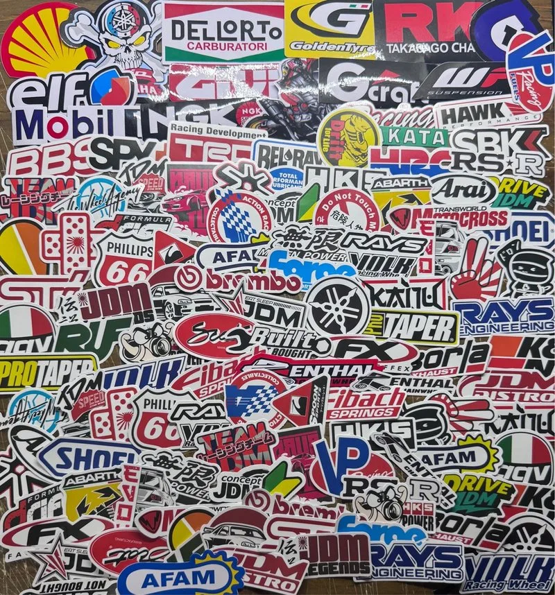 122 Pegatinas Racing Coches y Motos