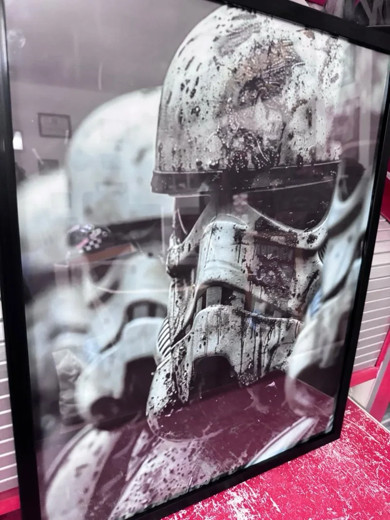 Star Wars Clone Stromtrooper lienzo 50x40