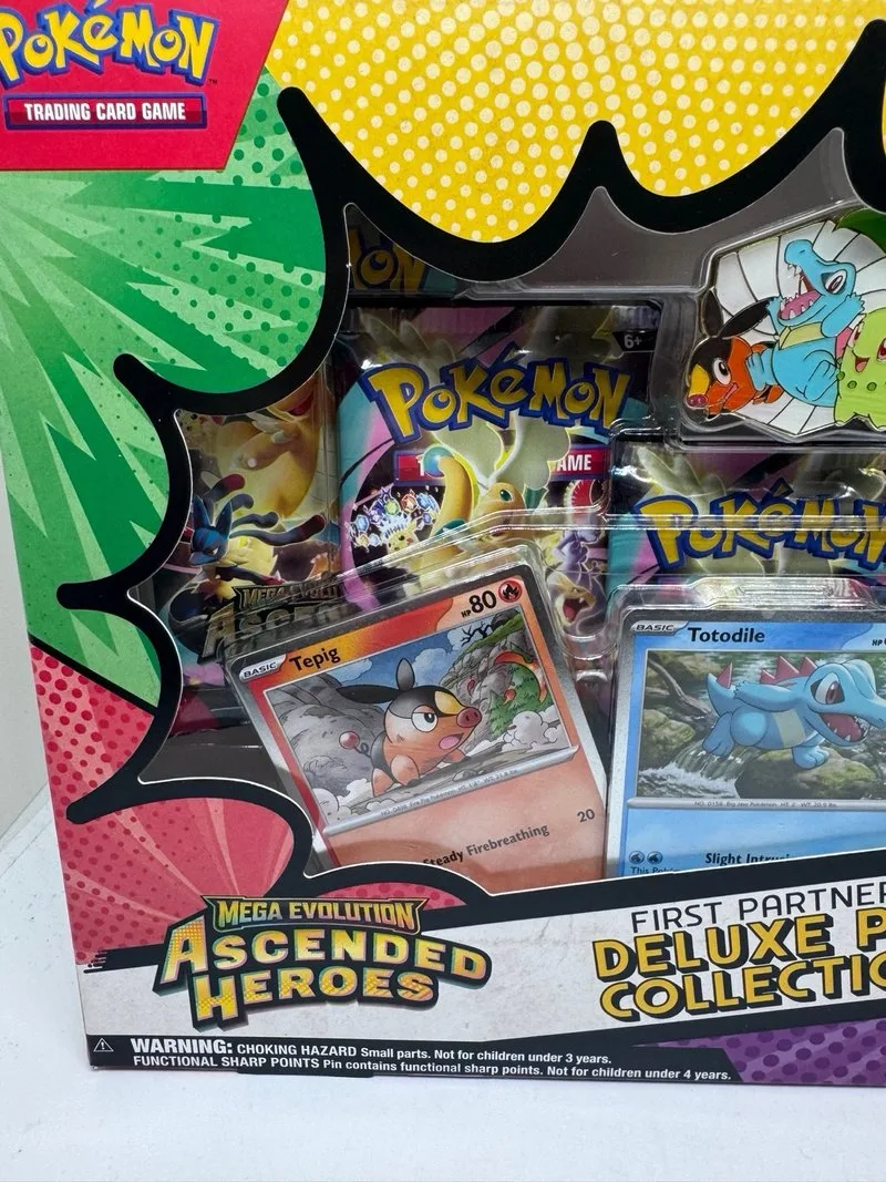 Pokémon Mega Evolution Ascended Heroes Deluxe Pin