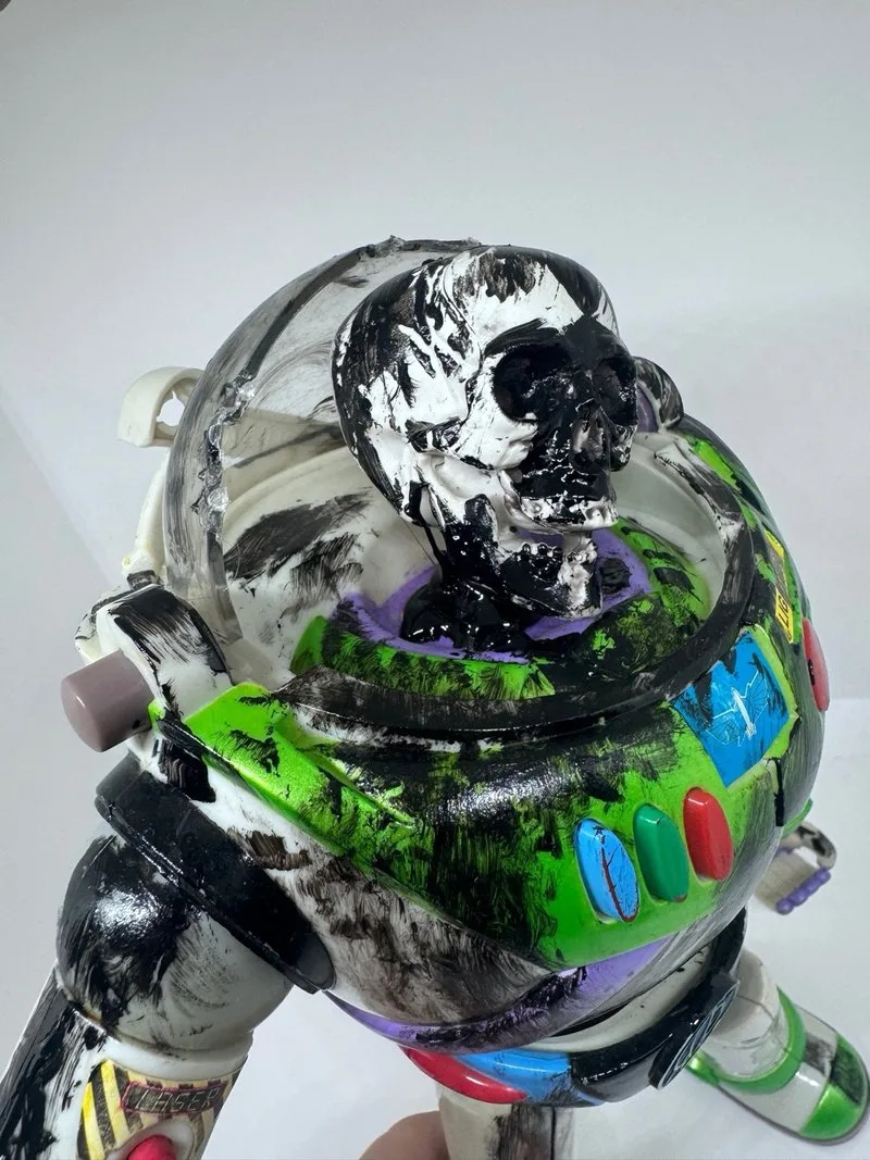 Dead / Burned Buzz Lightyear muerto Hecho a Mano