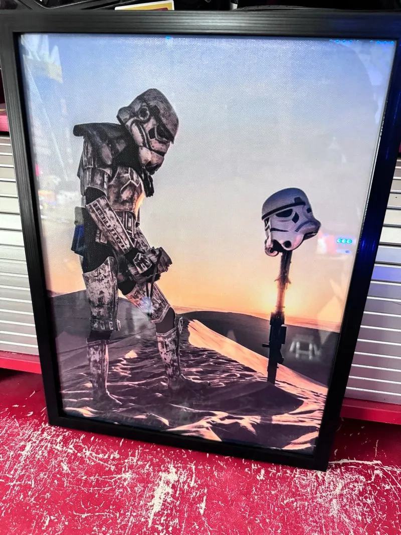 Star Wars Sand Stormtrooper poster 30x40