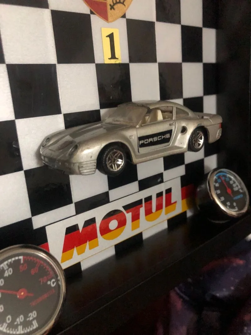 Cuadro creatividad Porsche 956 termometro