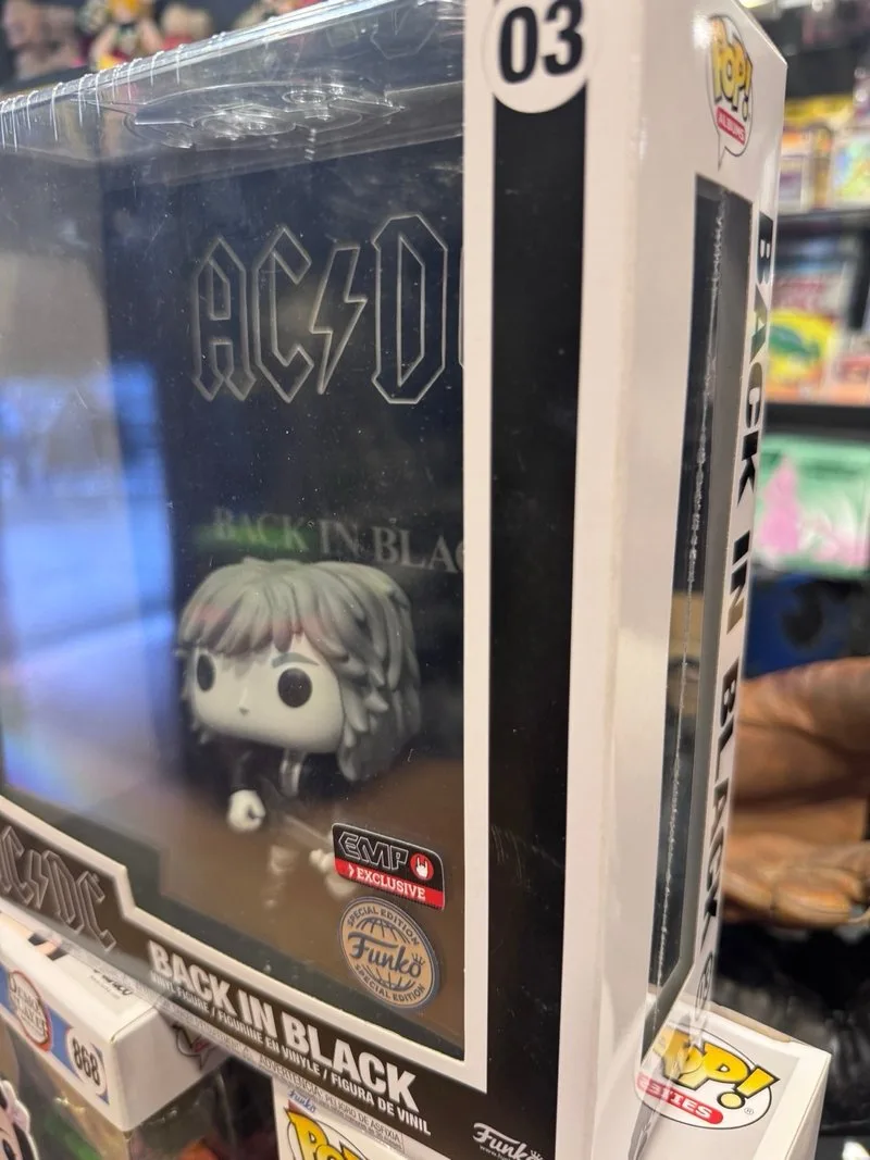 Funko Pop AC/DC Back in Black EMP Exclusivo