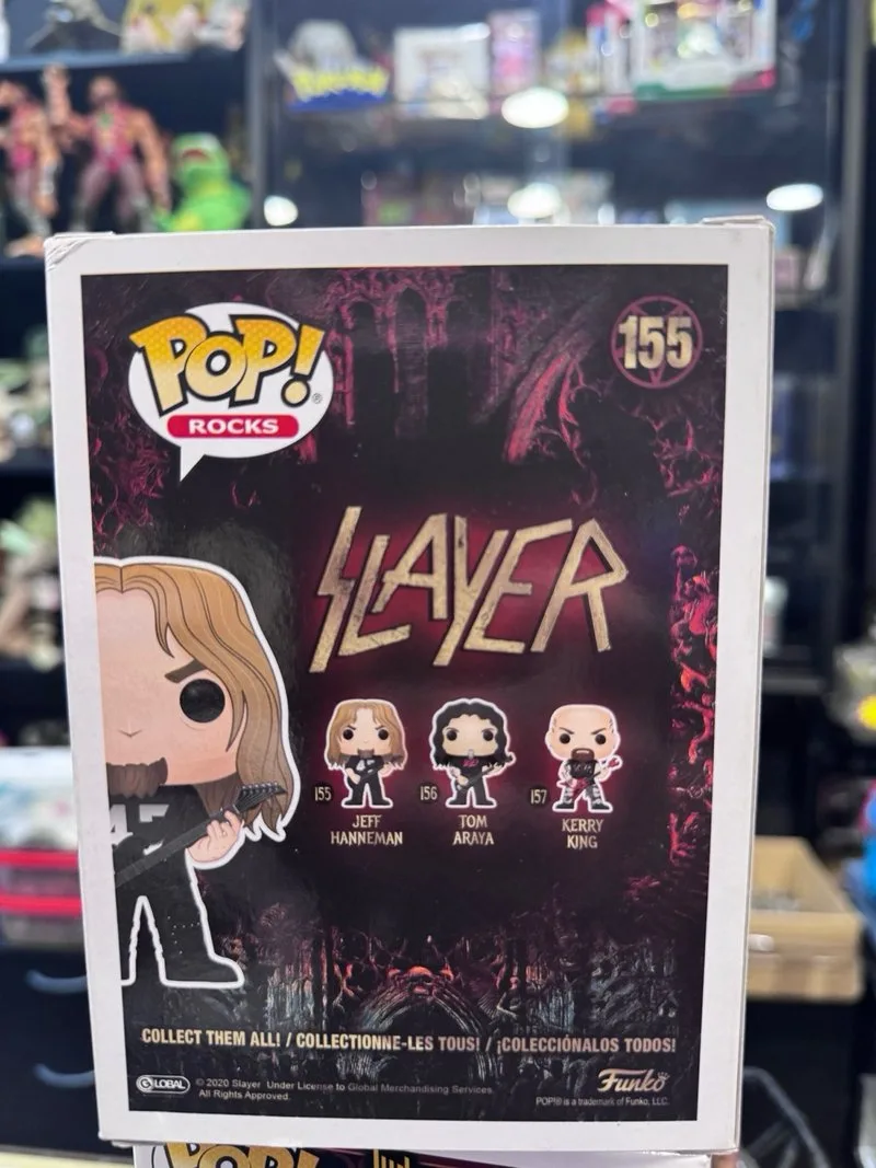 Funko Pop! Jeff Hanneman Slayer 155