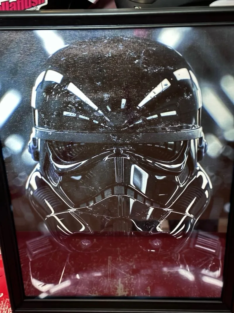 Star Wars Shadowtrooper enmarcado 30x40