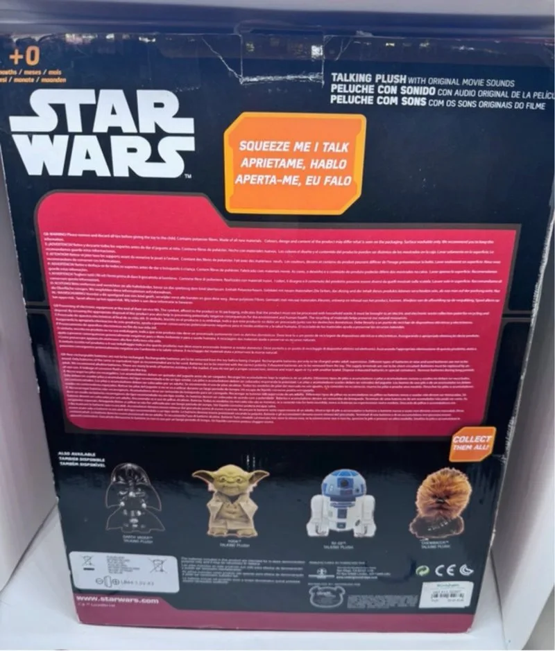 Peluche Star Wars Darth Vader Parlante