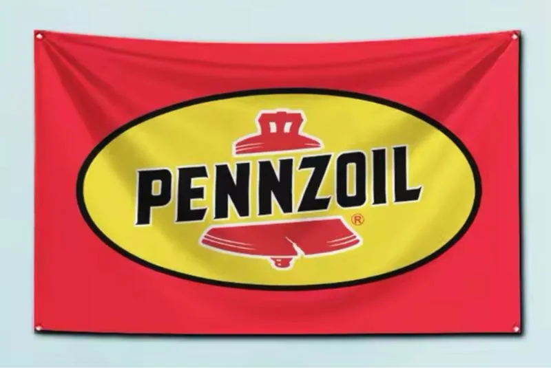 Bandera Pennzoil de 150x90 cm