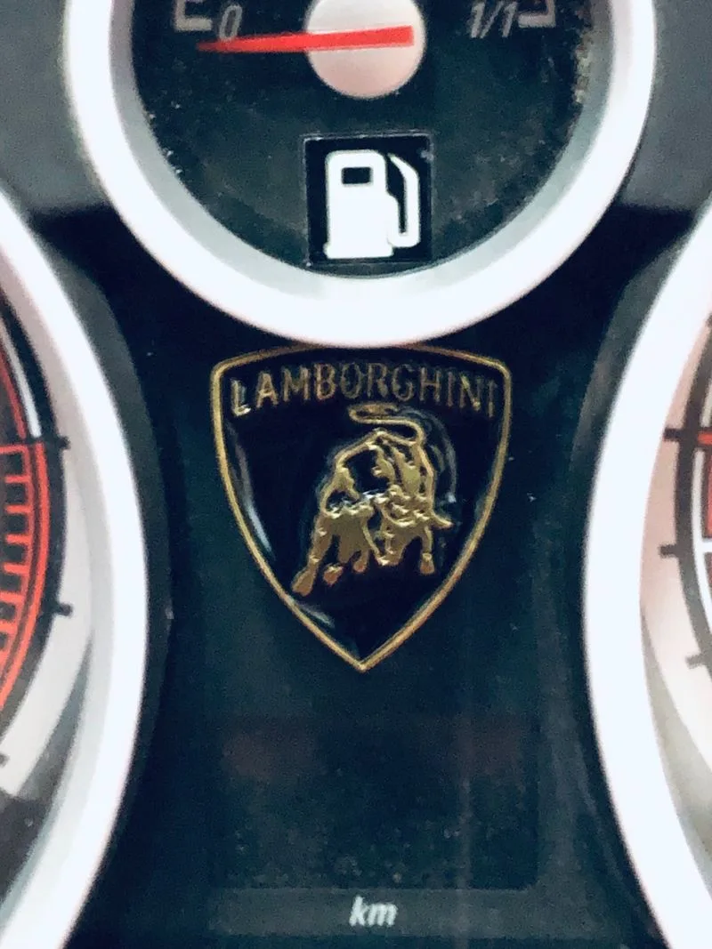 Panel indicadores tematizado Lamborguini