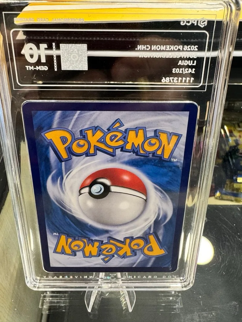 Pokémon Lugia 30 Aniversario 142/103 grado 10 🇨🇳