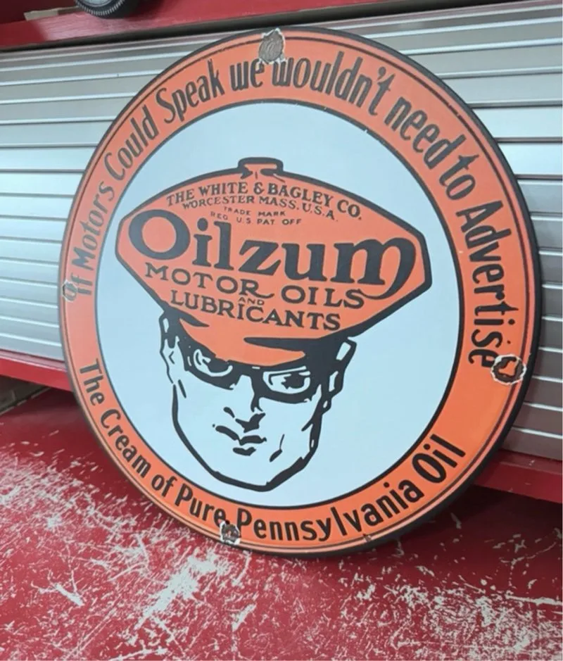 Chapa Publicidad Oilzum