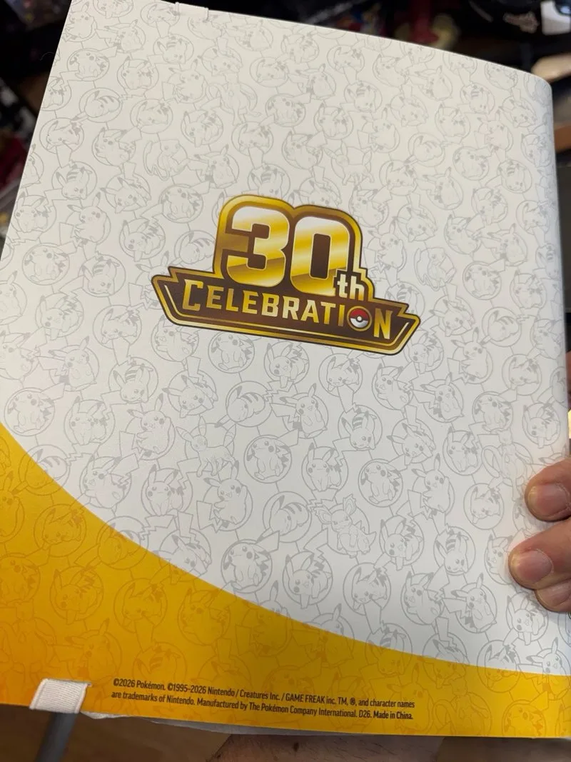 Álbum Pokémon 30 Aniversario