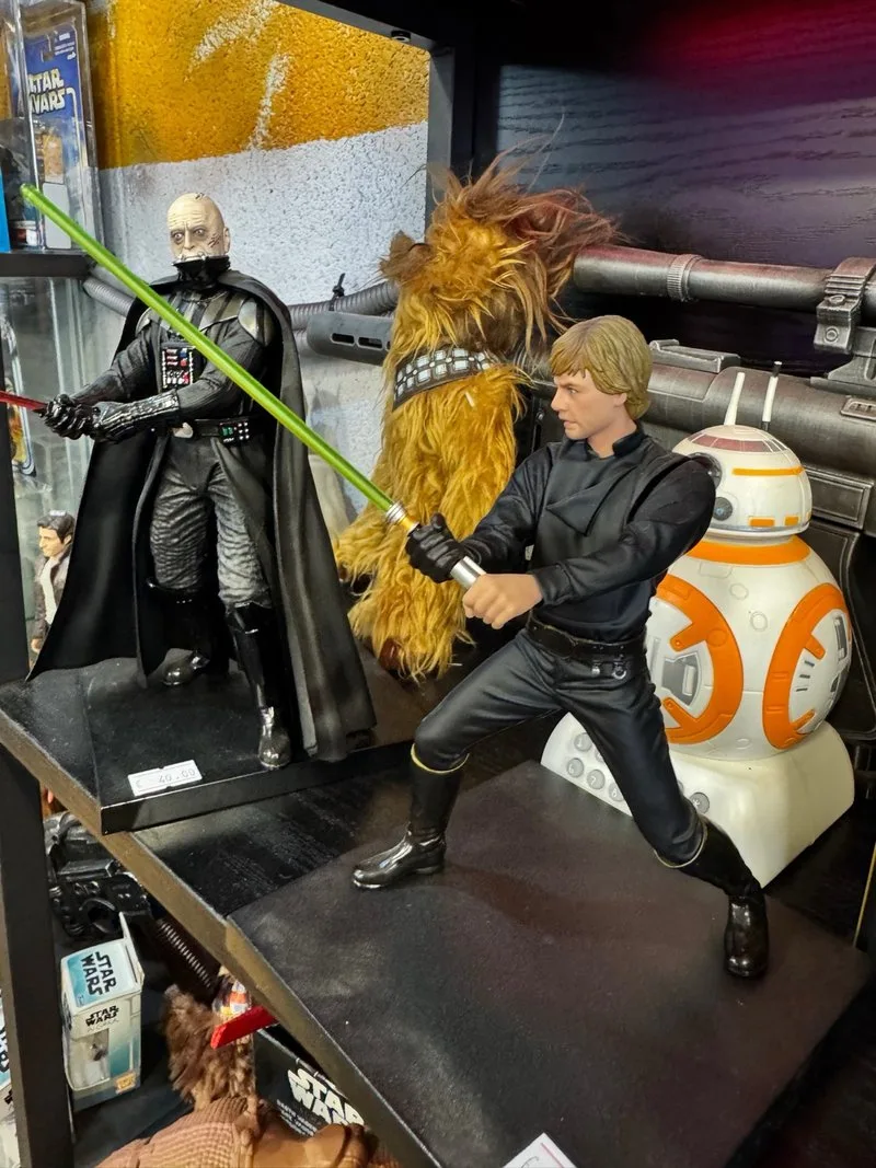 Figuras Kotobukiya Star Wars Luke y Darth Vader
