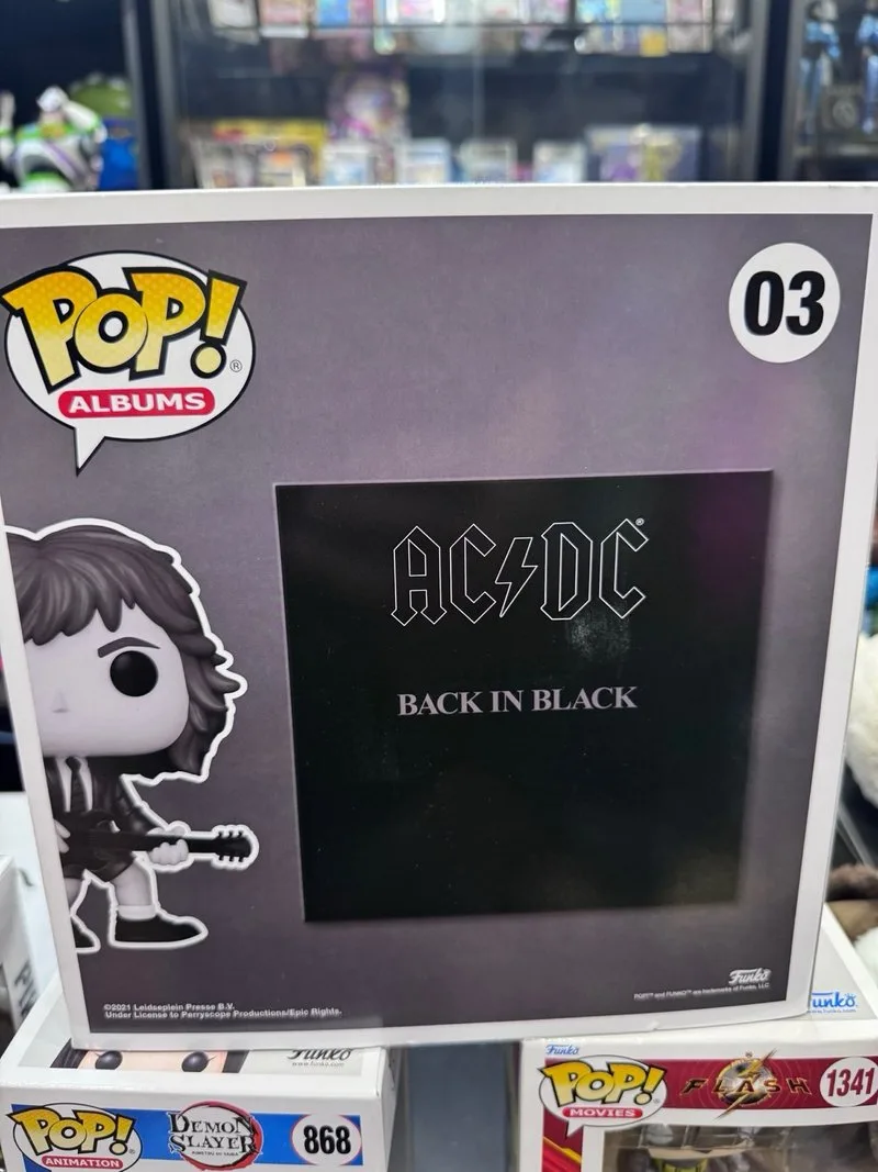 Funko Pop AC/DC Back in Black EMP Exclusivo