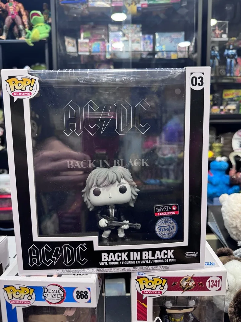 Funko Pop AC/DC Back in Black EMP Exclusivo