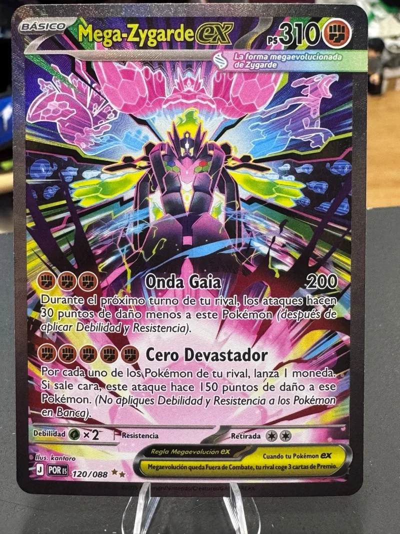 Mega Zygarde ex 120/088 SAR Esp